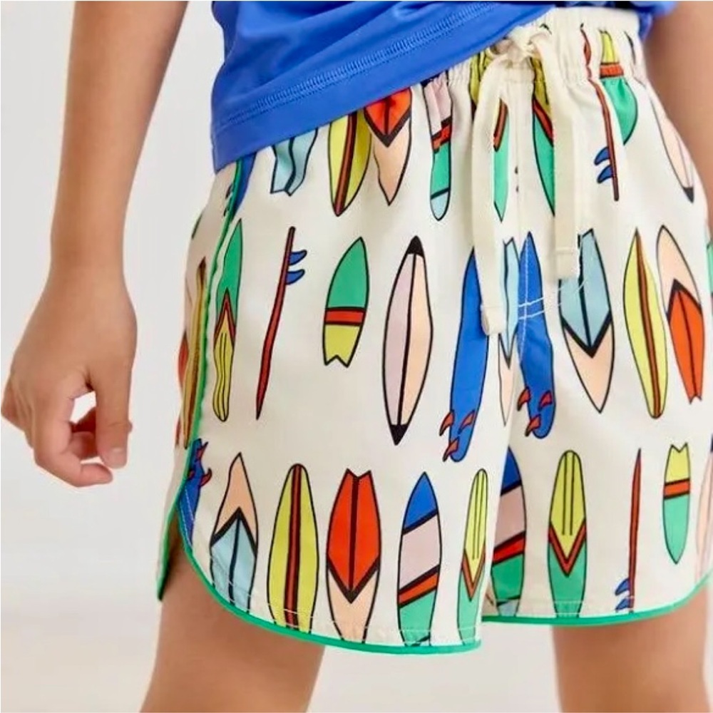 Hanna Andersson Surf’s Up Swim Trunks